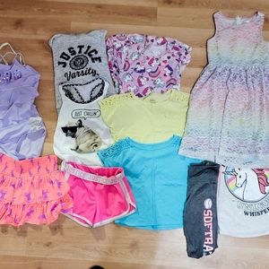 Lots of justice clothes